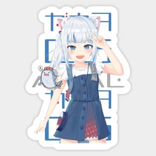 Hololive EN - Gawr Gura Sticker